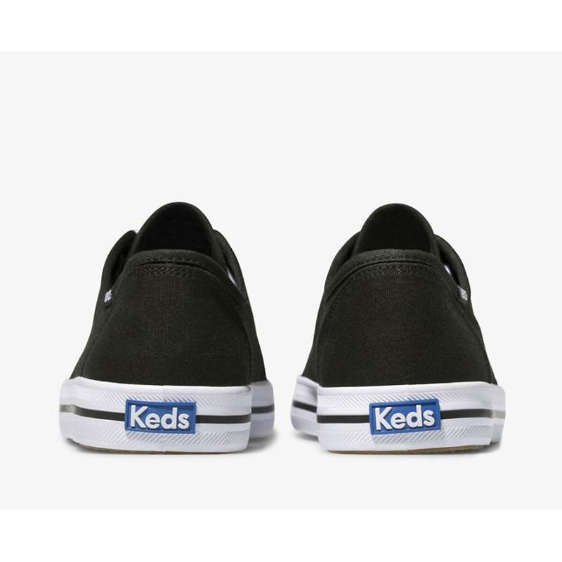 Keds Kickstart Lace Ups Damen Schwarz | 37619VYWM